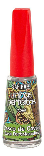 Base Fortalecedora Para Unhas Casco De Cavalo 7,5ml Safira