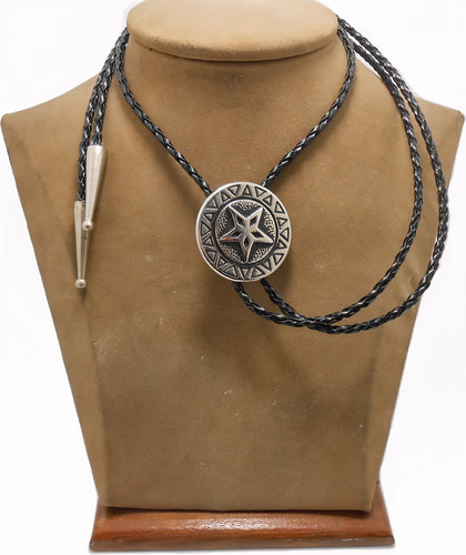 Corbatín Western  Bolo Tie Estrella Texas Corbatero Country