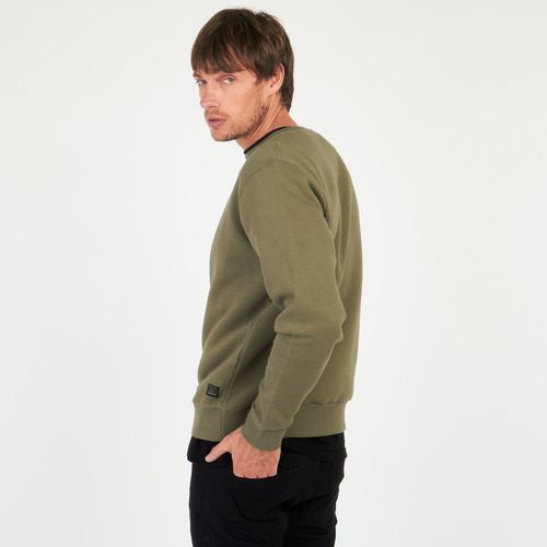Buzo Hombre Kevingston Wells Liso Classic Fit Verde
