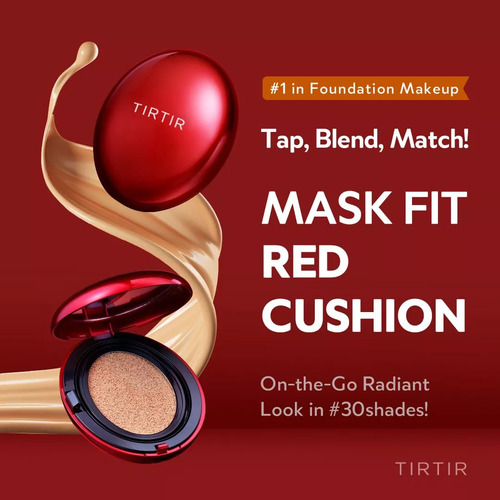 Para Tirtir Mask Red Cushion Foundation Maquiagem Coreana