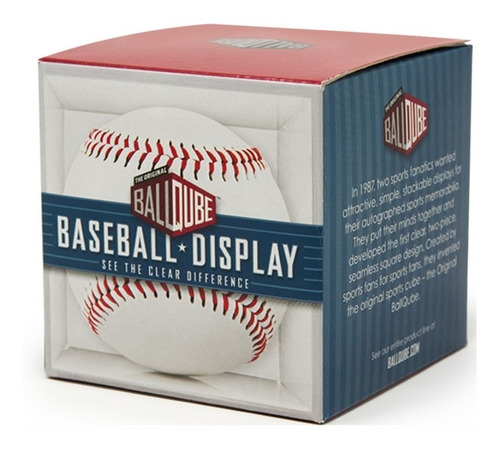 Base Transparente Exhibidor Porta Pelotas Beisbol Baseball