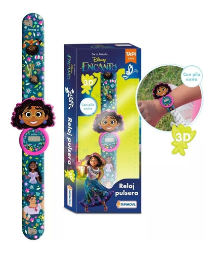 Reloj Pulsera Digital Infantil 3d Disney Encanto Recoleta