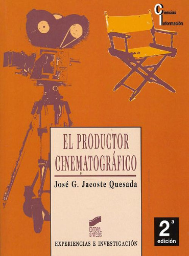 Libro El Productor Cinematográfico De José G Jacoste Quesada