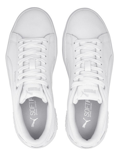 Imagen 6 de 7 de Zapatilla Puma Smash Platform V2 L Blanco Mujer