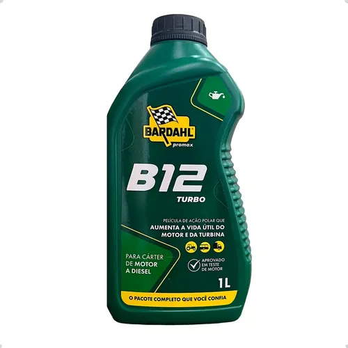 Aditivo Óleo do Motor B12 Turbo Diesel Bardahl B12 1L