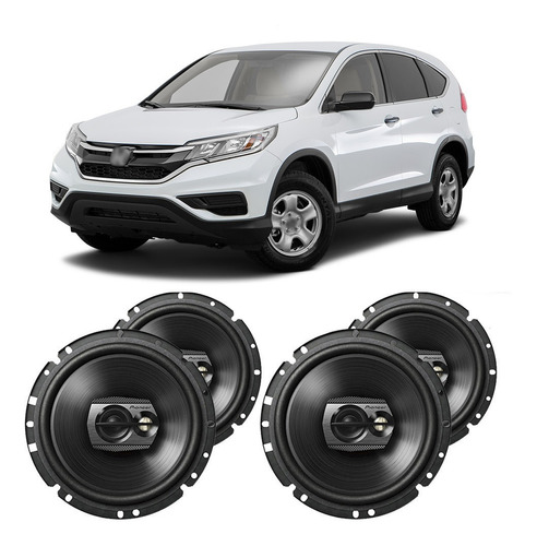 Alto Falante Honda Cr-v 2012 A 2018 200w Rms Automotivo