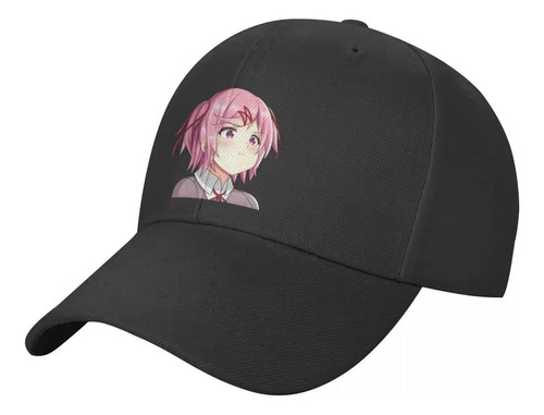 Gorra De Béisbol Natsuki Kawaii Anime Girl Haciendo Pucheros