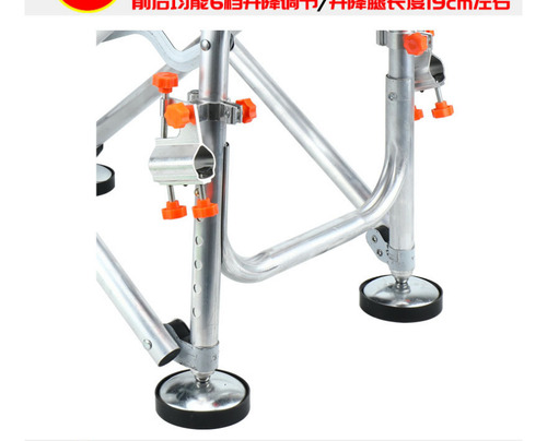 Silla De Pesca Plegable De Aleación De Aluminio De 6 Niveles