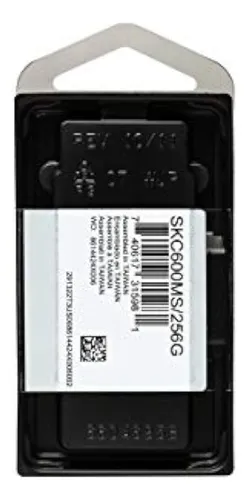 Kingston Ssd Kc600 256gb Msata 3d Tlc Nand Skc600ms/256g