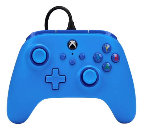 Control Con Cable Powera Para Xbox Series X|s - Azul