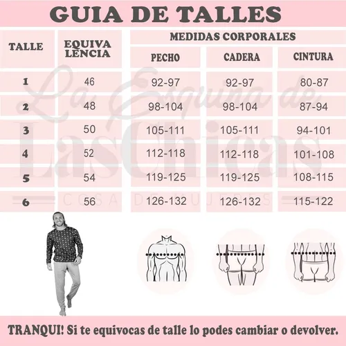 Tallas de pijamas para hombre hotsell
