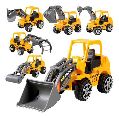 Set De Maquetas De Miniscooter H Children 6 Simulation Excav