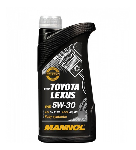 Aceite Mannol Diseñado Para Toyota 5w30 1l Sintetico Germany