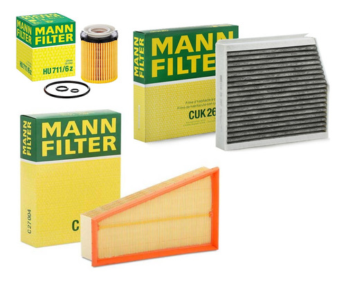 Kit Filtros Mercedes Benz A200 W176 Mann Germany