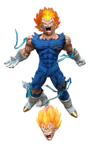 Figura De Majin Vegeta Especial Anime Dragon Ball 28cm