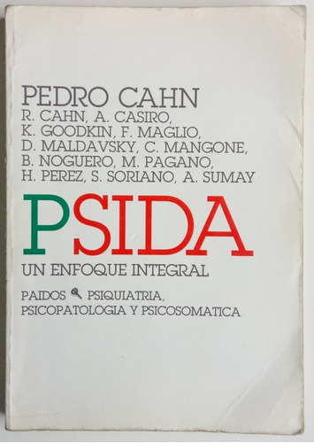 Psida Un Enfoque Integral Pedro Cahn Ed Paidós Libro