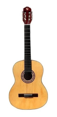 Guitarra Clásica Criolla 4/4 Estudio Con Funda Sd Xc901