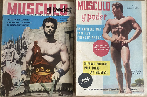 Musculo Y Poder, Revista, Lote De 6 Argentina, Dec 60, Cr04