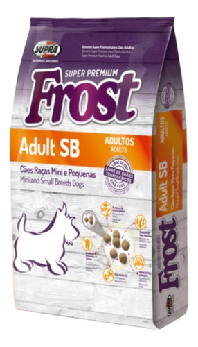 Ração Frost Adult Sb Raças Pequenas 15kg