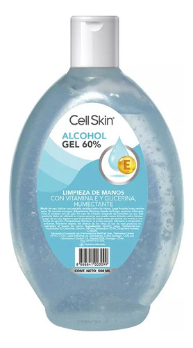 Cell Skin Alcohol Gel 60% 500ml