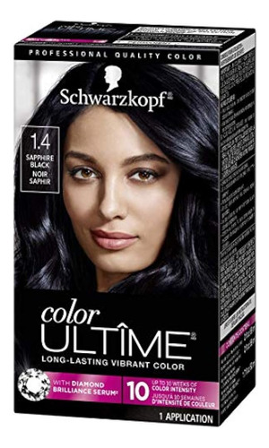 Schwarzkopf Color Ultime Crema Para El Cabello, 1.4 Sapphire