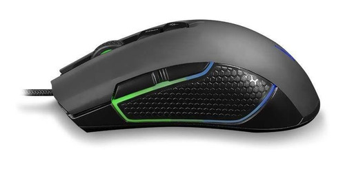 Mouse Gamer Perseus 4000dpi 6 Botões Macro Led Rgb Warrior M