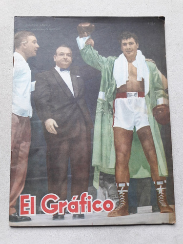 Revista El Gráfico Nº 2114 Marzo 1960 Eduardo Lausse Boxeo