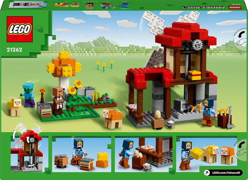 Lego Minecraft La Granja Del Molino 21262