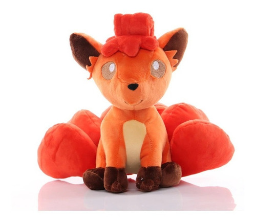 Peluche Pokemon Vulpix Para Niños 21 Cm