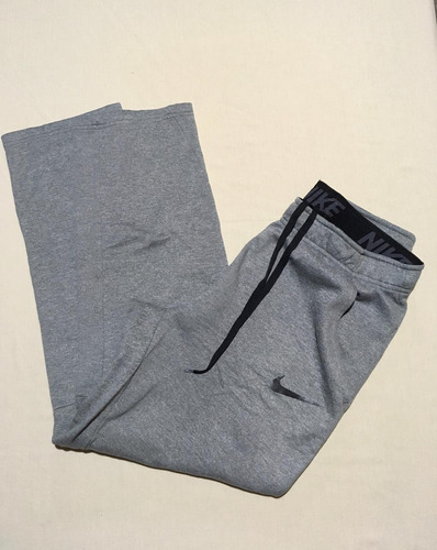 Pants Deportivo Nike Gris Corte Recto Talla Chica S 