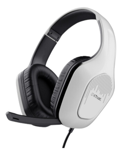 Trust 25147 Headset Gaming Gxt415w Zirox White Pc/consola Color Blanco