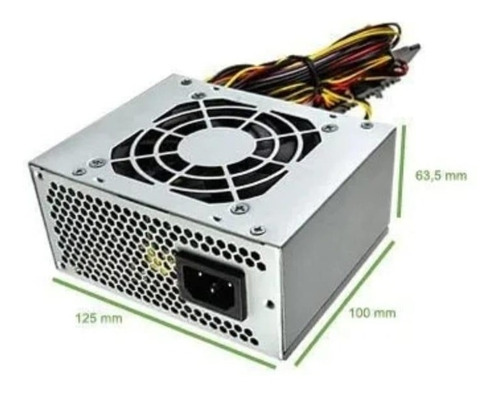 Fuente Slim 450 Watts 450w Itx Sfx Shure Sentey / Oferton !!