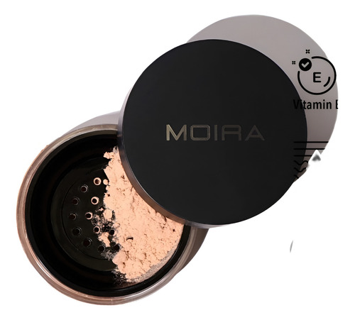 Base de maquillaje en polvo Moira Loose Setting Powder LSP00 Polvo Suelto - 6g