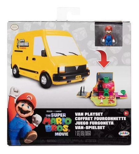 Furgoneta The Super Mario Bros Movie Van Playset 2023