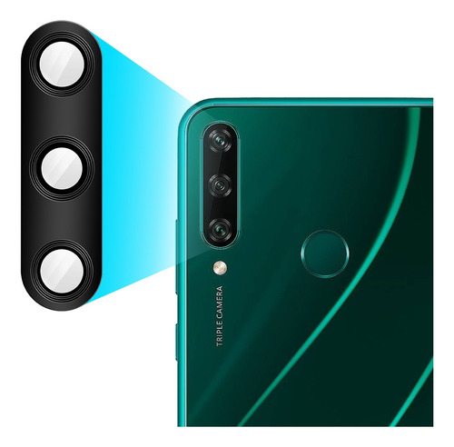 Cristal Lente De Camara Para Huawei Y6p, Med-lx9n C/adhesivo