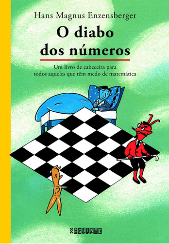 O diabo dos números, de Enzensberger, Hans Magnus. Editora Schwarcz SA, capa mole em português, 1997