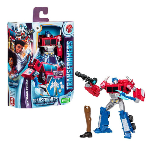 Figura Optimus Prime Transformers Earthspark Mandroid P3