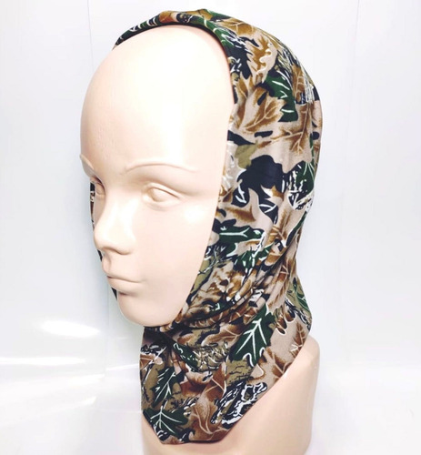 Imagen 4 de 6 de Bandana Mascara Bufanda Moto Motociclista Tactico Sol Maple
