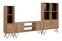 Comprar Combo Linea Industrial 2 Bibliotecas + Rack Lcd Led