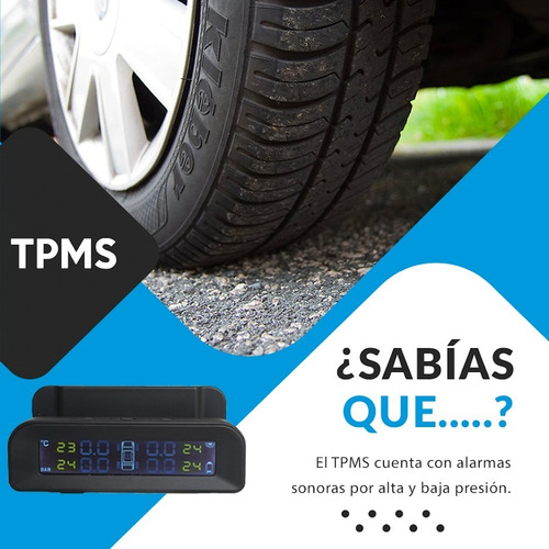 Imagen 8 de 10 de Tpms Auto 4 Sensores Internos + Sensor Para Rueda De Auxilio