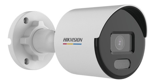 Camara Hikvision Bala Ip 2 Mp Color 24 Hrs Poe 2.8 Mm