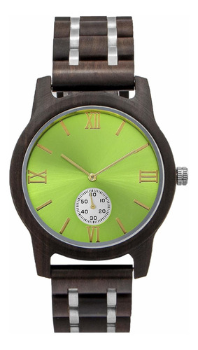 Reloj Hombre Armani Exchange Engraved Wa Cuarzo Pulso Verde 