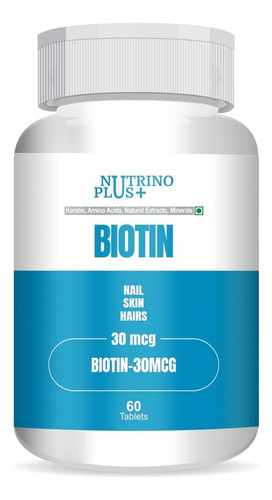 Atten Nutrinoplus Biotina A 30mcg   Crecimiento De Cabello M