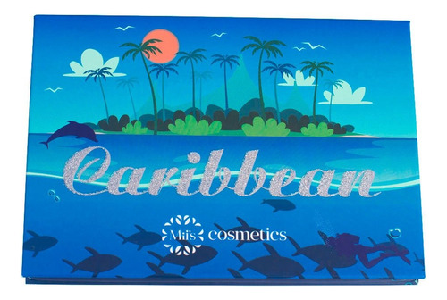 Paleta De Contorno Y Rubor Caribbean Miis Cosmetics