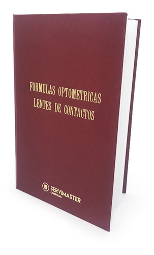 Libro Registro De Recetas Lentes De Contacto 248 Pag Ópticas