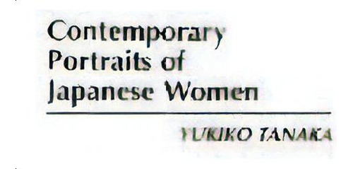 Contemporary Portraits Of Japanese Women, De Yukiko Tanaka. Editorial Abc-clio, Tapa Blanda En Inglés
