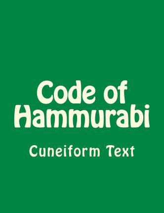 Libro Code Of Hammurabi - Hammurabi