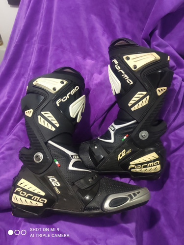 Botas Moto Velocidad Forma Ice Pro Flow Italianas