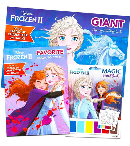 Disney Frozen Sticker Book Super Set - 3 Deluxe Frozen ...