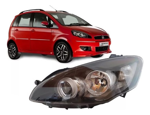 Optica P/ Fiat Idea Adventure 2010 2011 2012 2013 2014 2015